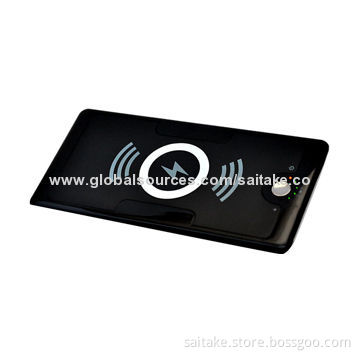Hot sell wireless power bank for iPhone, Samsung, HTC, Nokia, compatible with QI